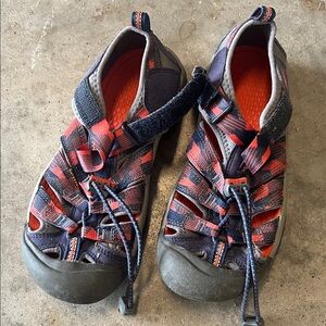 Keen Kids Red and Blue Outdoor Sandals